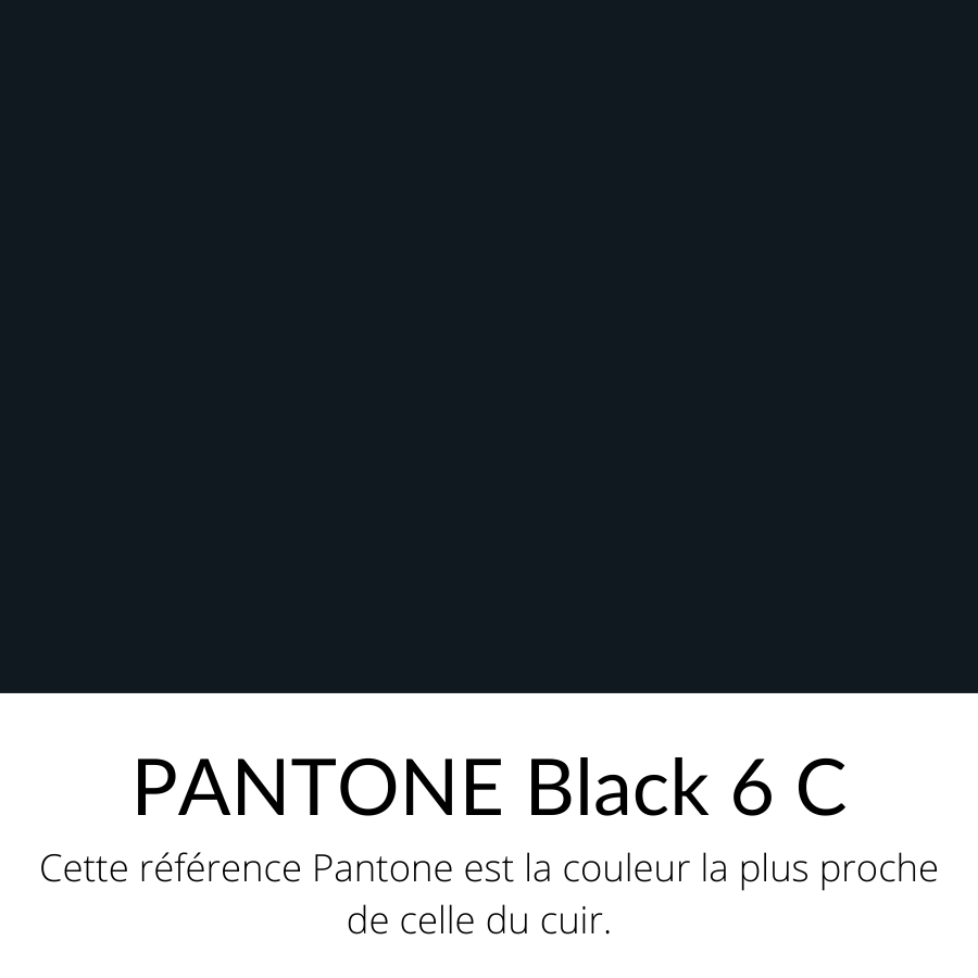  Croûte de cuir Veau  Souple Velours Noir