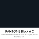  Croûte de cuir Veau  Souple Velours Noir