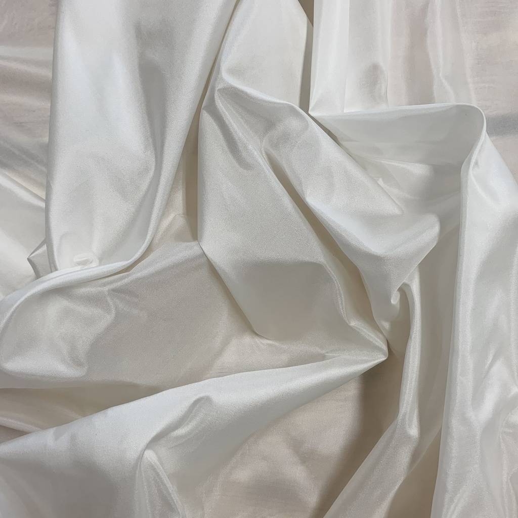  Taffetas  de Soie  Blanc