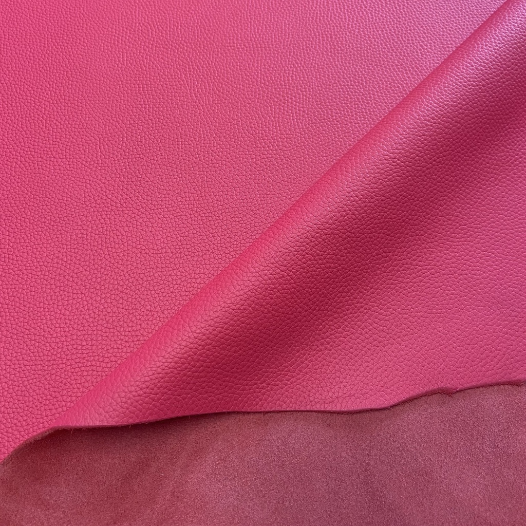 Taurillon Grainé Souple Classique Rose vif